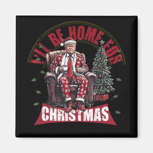 2024年の選挙でクリスマスを迎えに来る マグネット (正面)