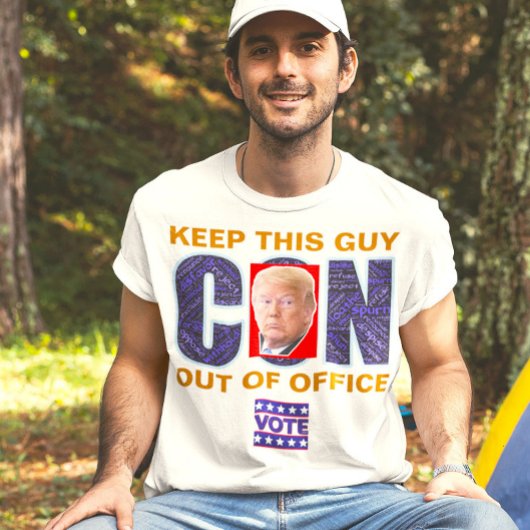 2024年の選挙でブルーレジス大統領のトに投票 Tシャツ