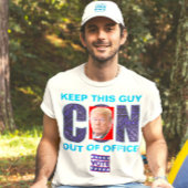 2024年の選挙でブルーレジス大統領のトに投票 Tシャツ