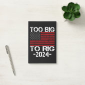 2024年の選挙で大きすぎる ポストイット (オフィス)