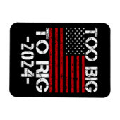 2024年の選挙で大きすぎる マグネット (横)