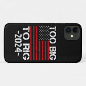 2024年の選挙で大きすぎる Case-Mate iPhoneケース (裏面(横))