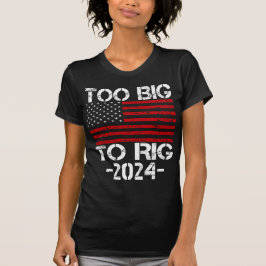 2024年の選挙で大きすぎる Tシャツ