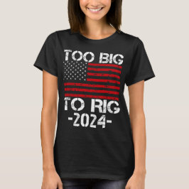 2024年の選挙で大きすぎる Tシャツ