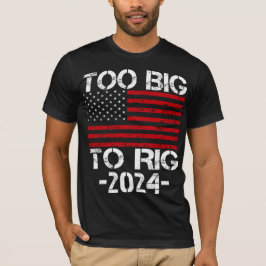 2024年の選挙で大きすぎる Tシャツ