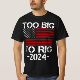 2024年の選挙で大きすぎる Tシャツ