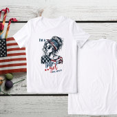 2024年の選挙ビーブ私はそれとトランプ女の子の取引 トライブレンドTシャツ