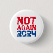 2024年の選挙大統領の政治 缶バッジ (正面)