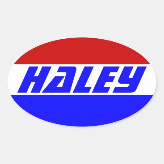 2024年の選挙次期大統領ニッキー・ヘイリー 楕円形シール (正面)