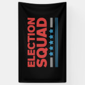 2024年の選挙民主党共和党議員 横断幕 (縦)