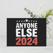 2024年の選挙運動の政治団体おもしろい 招待状 (スタンド正面)