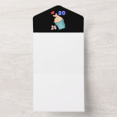 2024年の韓国ハート オールインワン招待状 (内側)