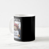 2024年の食べトランプに猫を使わない コーヒーマグカップ (正面左)