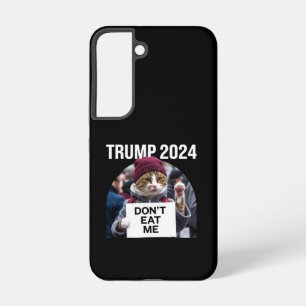 2024年の食べトランプに猫を使わない SAMSUNG GALAXY S22ケース