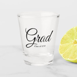 2024年の黒いスカスタムクリプト文字 ショットグラス