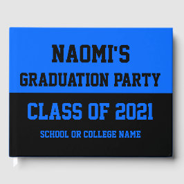 2024年のBlue & Black Graduation Party Class ゲストブック