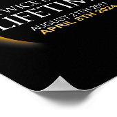 2024年のEclipseで2回生太陽の食 ポスター (角)