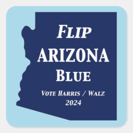 2024年のFlip Arizona Blue スクエアシール