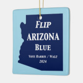 2024年のFlip Arizona Blue セラミックオーナメント (左)