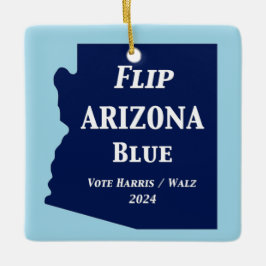 2024年のFlip Arizona Blue セラミックオーナメント