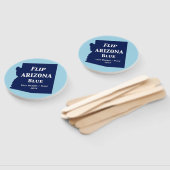 2024年のFlip Arizona Blue ハンドファン (組立なし)