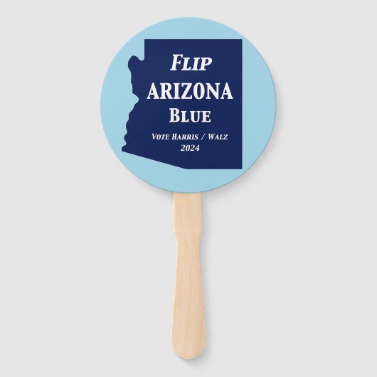 2024年のFlip Arizona Blue ハンドファン (正面)