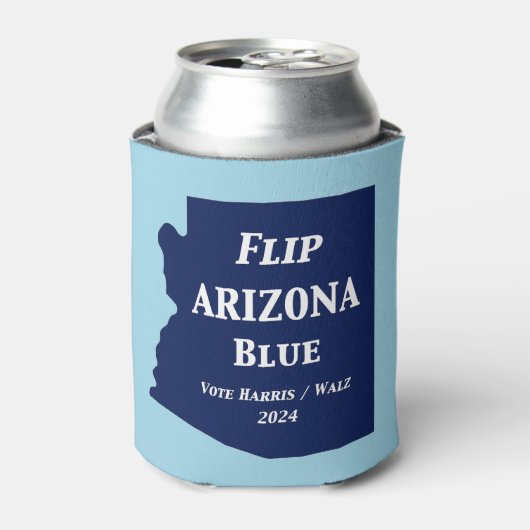 2024年のFlip Arizona Blue 缶クーラー (缶正面)