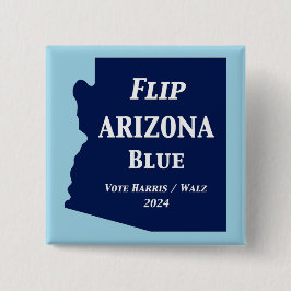 2024年のFlip Arizona Blue 缶バッジ