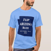 2024年のFlip Arizona Blue Tシャツ (正面)