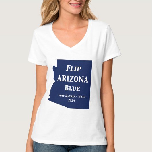 2024年のFlip Arizona Blue Tシャツ (正面)