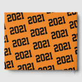 2024年のOrange & Black Graduation Party Class ゲストブック (裏面)