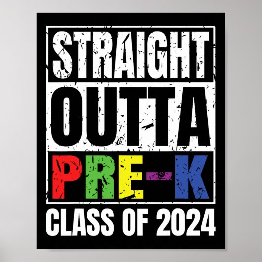 2024年のOutta Pre-K学校卒業クラス ポスター (正面)