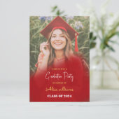 2024年のRed Boho卒業生 招待状 (スタンド正面)