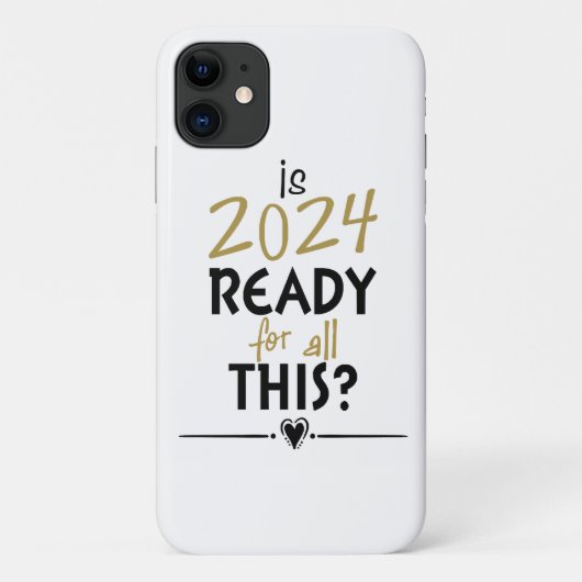 2024年はこれに備えていますか Case-Mate iPhoneケース (裏面)