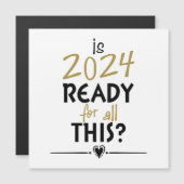 2024年は準備ができている (正面/裏面)