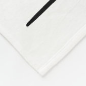 2024年は準備ができている フリースブランケット (角)