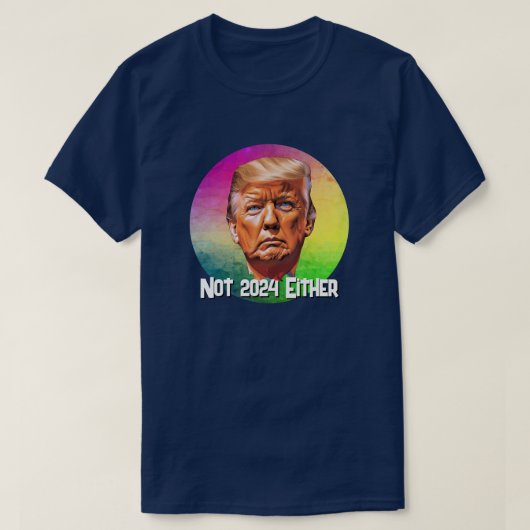2024年もトランプ Tシャツ (デザイン正面)