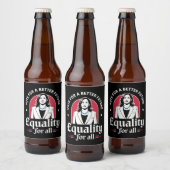 2024年より良い未来を目指すアメリカの大統領に投票 ビールラベル (ボトル)