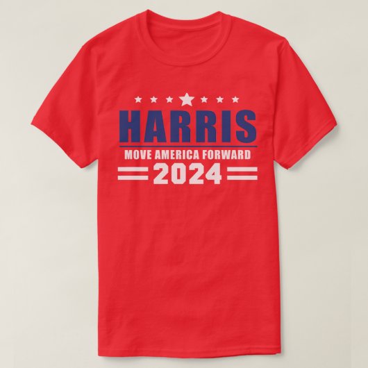 2024年アメリカを前進 Tシャツ (デザイン正面)