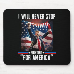 2024年アメリカストップトランプのために戦うことはない マウスパッド