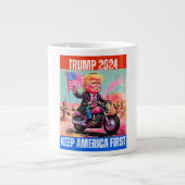 2024年アメリカ保ファースト ジャンボコーヒーマグカップ (正面)