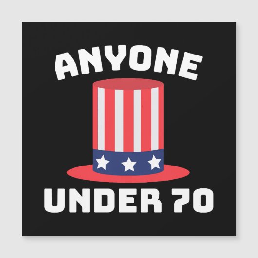 2024年アメリカ大統領は70歳未満でいいんじゃない Funny (正面)