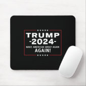 2024年アメリカ素晴らしを再びMagagaにする マウスパッド (マウス)