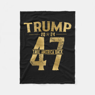 2024年アメリカ逆転選挙47期大統領202 フリースブランケット