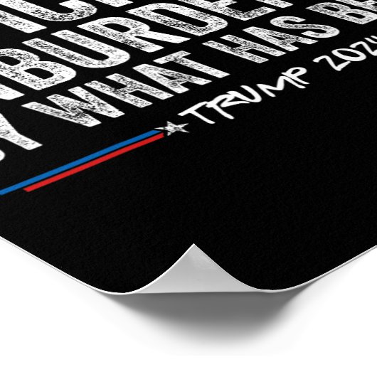 2024年アメリカU.s.おもしろいに縛られない ポスター (角)