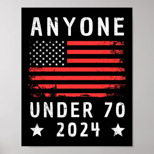 2024年アンチバイデン氏アンチトランプ ポスター (正面)