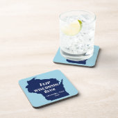 2024年ウィスコンシンの青を反転 コースター (右側)