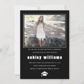 2024年エレガントの写真の白黒GRADクラス 案内状 (裏面)