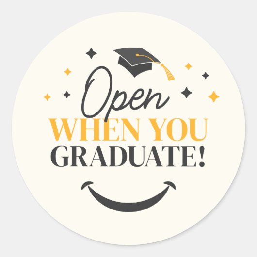 2024年エレガント卒業記念クラス ラウンドシール (正面)