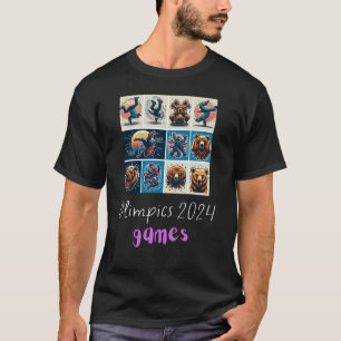 2024年オリンピックTシャツ Tシャツ